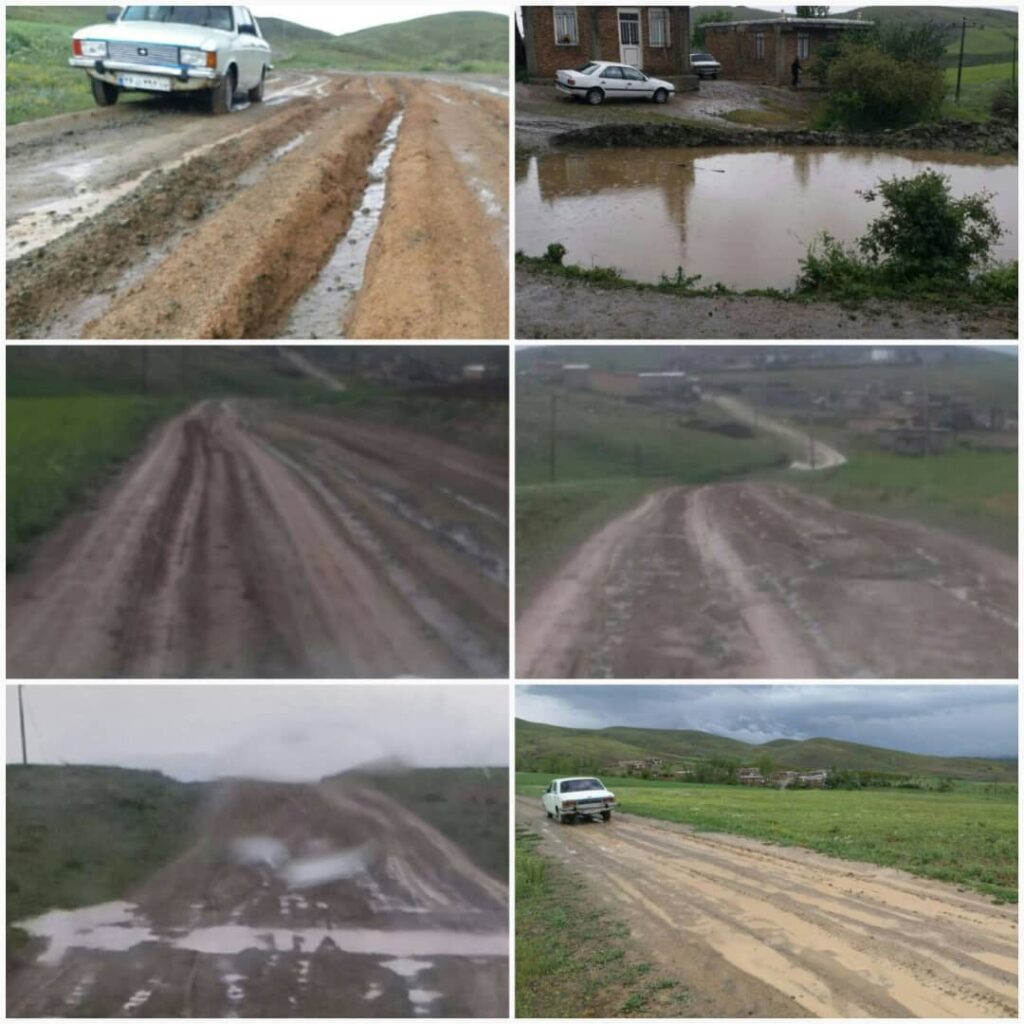 وضعیت نامناسب جاده عبدی بیگ